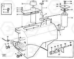 96621 Oil tank A40 VOLVO BM VOLVO BM A40 SER NO - 1151/- 60026, Volvo Construction Equipment