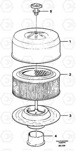 18134 Filter A40 VOLVO BM VOLVO BM A40 SER NO - 1151/- 60026, Volvo Construction Equipment