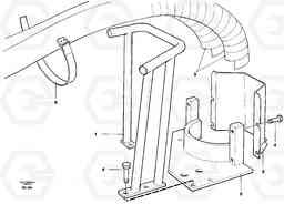 31470 Hose protector, load unit A40 VOLVO BM VOLVO BM A40 SER NO - 1151/- 60026, Volvo Construction Equipment