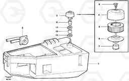 67513 Hydraulic oil tank, with fitting parts. A40 VOLVO BM VOLVO BM A40 SER NO - 1151/- 60026, Volvo Construction Equipment