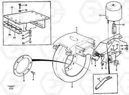 89337 Parking brake A40 VOLVO BM VOLVO BM A40 SER NO - 1151/- 60026, Volvo Construction Equipment
