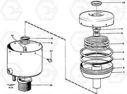 24194 Brake cylinder A40 VOLVO BM VOLVO BM A40 SER NO - 1151/- 60026, Volvo Construction Equipment