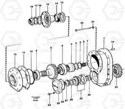 103193 Final drive A40 VOLVO BM VOLVO BM A40 SER NO - 1151/- 60026, Volvo Construction Equipment