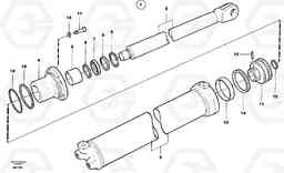 36842 Hoist cylinder A40 VOLVO BM VOLVO BM A40 SER NO - 1151/- 60026, Volvo Construction Equipment