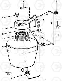 26687 Anti-freeze reservoir A40 VOLVO BM VOLVO BM A40 SER NO - 1151/- 60026, Volvo Construction Equipment