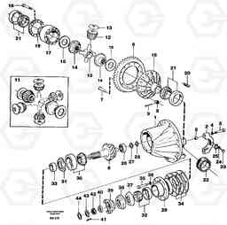 60247 Final drive A40 VOLVO BM VOLVO BM A40 SER NO - 1151/- 60026, Volvo Construction Equipment