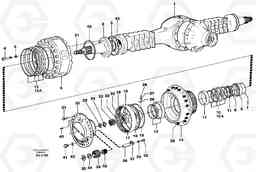 88588 Planetary drive A40 VOLVO BM VOLVO BM A40 SER NO - 1151/- 60026, Volvo Construction Equipment