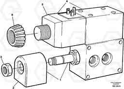 51569 Valve housing A40 VOLVO BM VOLVO BM A40 SER NO - 1151/- 60026, Volvo Construction Equipment