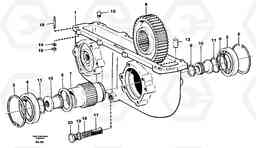 99899 Pump drive power take-off A40 VOLVO BM VOLVO BM A40 SER NO - 1151/- 60026, Volvo Construction Equipment