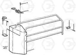 17570 Protecting plate, oil tank A40 VOLVO BM VOLVO BM A40 SER NO - 1151/- 60026, Volvo Construction Equipment