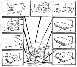 29135 Floor panels and cover plates A40 VOLVO BM VOLVO BM A40 SER NO - 1151/- 60026, Volvo Construction Equipment