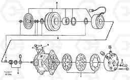 17575 Compressor. A40 VOLVO BM VOLVO BM A40 SER NO - 1151/- 60026, Volvo Construction Equipment