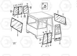 24208 Windows A40 VOLVO BM VOLVO BM A40 SER NO - 1151/- 60026, Volvo Construction Equipment