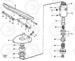 26683 Retarder pedal A40 VOLVO BM VOLVO BM A40 SER NO - 1151/- 60026, Volvo Construction Equipment