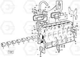 98004 Cylinder block A20C VOLVO BM VOLVO BM A20C SER NO - 3051, Volvo Construction Equipment