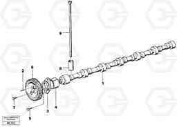 56463 Camshaft A20C VOLVO BM VOLVO BM A20C SER NO - 3051, Volvo Construction Equipment