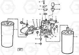 56747 Oil filter A20C VOLVO BM VOLVO BM A20C SER NO - 3051, Volvo Construction Equipment