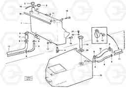 71737 Fuel tank A20C VOLVO BM VOLVO BM A20C SER NO - 3051, Volvo Construction Equipment