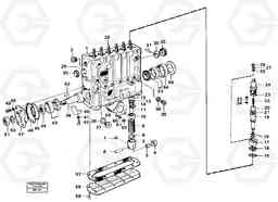 86590 Injection pump A20C VOLVO BM VOLVO BM A20C SER NO - 3051, Volvo Construction Equipment