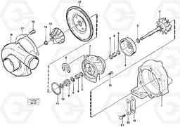 6234 Turbo charger A20C VOLVO BM VOLVO BM A20C SER NO - 3051, Volvo Construction Equipment