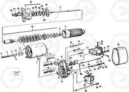19532 Starter motor A20C VOLVO BM VOLVO BM A20C SER NO - 3051, Volvo Construction Equipment