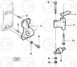 56771 Drop box, mounting A20C VOLVO BM VOLVO BM A20C SER NO - 3051, Volvo Construction Equipment