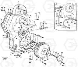 56477 Transfer gear box A20C VOLVO BM VOLVO BM A20C SER NO - 3051, Volvo Construction Equipment