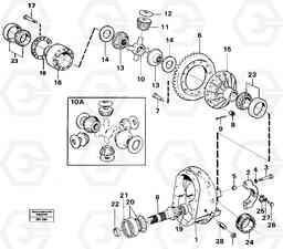24698 Final drive A20C VOLVO BM VOLVO BM A20C SER NO - 3051, Volvo Construction Equipment