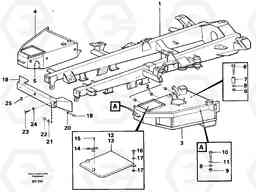 56775 Front frame Assembly A20C VOLVO BM VOLVO BM A20C SER NO - 3051, Volvo Construction Equipment