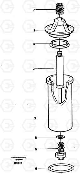 17451 Oil filter A20C VOLVO BM VOLVO BM A20C SER NO - 3051, Volvo Construction Equipment