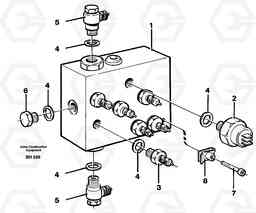 56479 Air valve A20C VOLVO BM VOLVO BM A20C SER NO - 3051, Volvo Construction Equipment