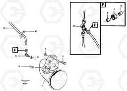 85072 Compressor horn A20C VOLVO BM VOLVO BM A20C SER NO - 3051, Volvo Construction Equipment