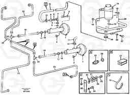 67545 Hydraulic brake-system Tractor A20C VOLVO BM VOLVO BM A20C SER NO - 3051, Volvo Construction Equipment