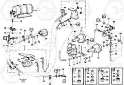 65797 Brake system tractor A20C VOLVO BM VOLVO BM A20C SER NO - 3051, Volvo Construction Equipment