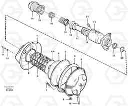 6817 Brake servo A20C VOLVO BM VOLVO BM A20C SER NO - 3051, Volvo Construction Equipment