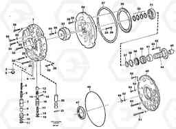 56476 Oil distributor A20C VOLVO BM VOLVO BM A20C SER NO - 3051, Volvo Construction Equipment