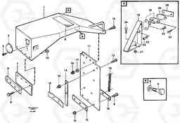 86808 Mudguards and splash guard A20C VOLVO BM VOLVO BM A20C SER NO - 3051, Volvo Construction Equipment