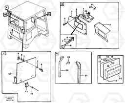 54928 Cover plates and doors A20C VOLVO BM VOLVO BM A20C SER NO - 3051, Volvo Construction Equipment