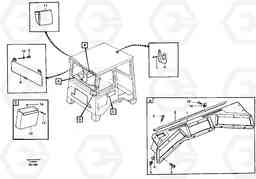 1961 Instrument panel, sun visor A20C VOLVO BM VOLVO BM A20C SER NO - 3051, Volvo Construction Equipment