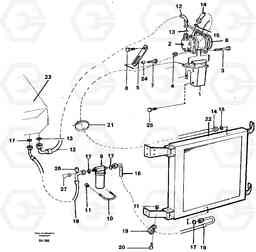 48981 Air conditioning A20C VOLVO BM VOLVO BM A20C SER NO - 3051, Volvo Construction Equipment