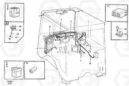 65794 Cable harnesses, cab A20C VOLVO BM VOLVO BM A20C SER NO - 3051, Volvo Construction Equipment