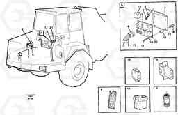 56759 Cable harness, air conditioning A20C VOLVO BM VOLVO BM A20C SER NO - 3051, Volvo Construction Equipment