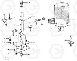 56753 Rotating beacon A20C VOLVO BM VOLVO BM A20C SER NO - 3051, Volvo Construction Equipment