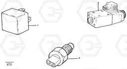 56764 Relays, sensors and solenoid valves Reference list A20C VOLVO BM VOLVO BM A20C SER NO - 3051, Volvo Construction Equipment