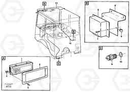 75034 Display panel A20C VOLVO BM VOLVO BM A20C SER NO - 3051, Volvo Construction Equipment