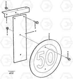 17448 50-sign A20C VOLVO BM VOLVO BM A20C SER NO - 3051, Volvo Construction Equipment