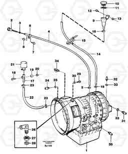 92803 Gear box A30C VOLVO BM VOLVO BM A30C SER NO - 2320/- 2275, USA, Volvo Construction Equipment