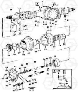 6491 Planet shaft A30C VOLVO BM VOLVO BM A30C SER NO - 2320/- 2275, USA, Volvo Construction Equipment