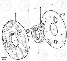 14371 Oil pump A30C VOLVO BM VOLVO BM A30C SER NO - 2320/- 2275, USA, Volvo Construction Equipment