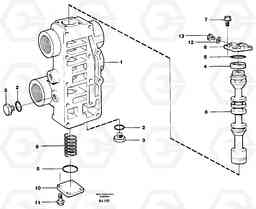 5796 Retarder valve A30C VOLVO BM VOLVO BM A30C SER NO - 2320/- 2275, USA, Volvo Construction Equipment